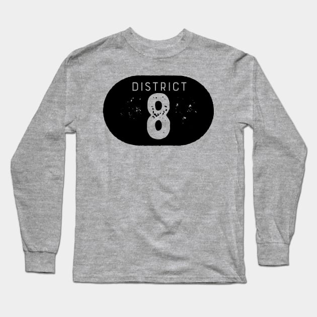 District 8 Long Sleeve T-Shirt by OHYes